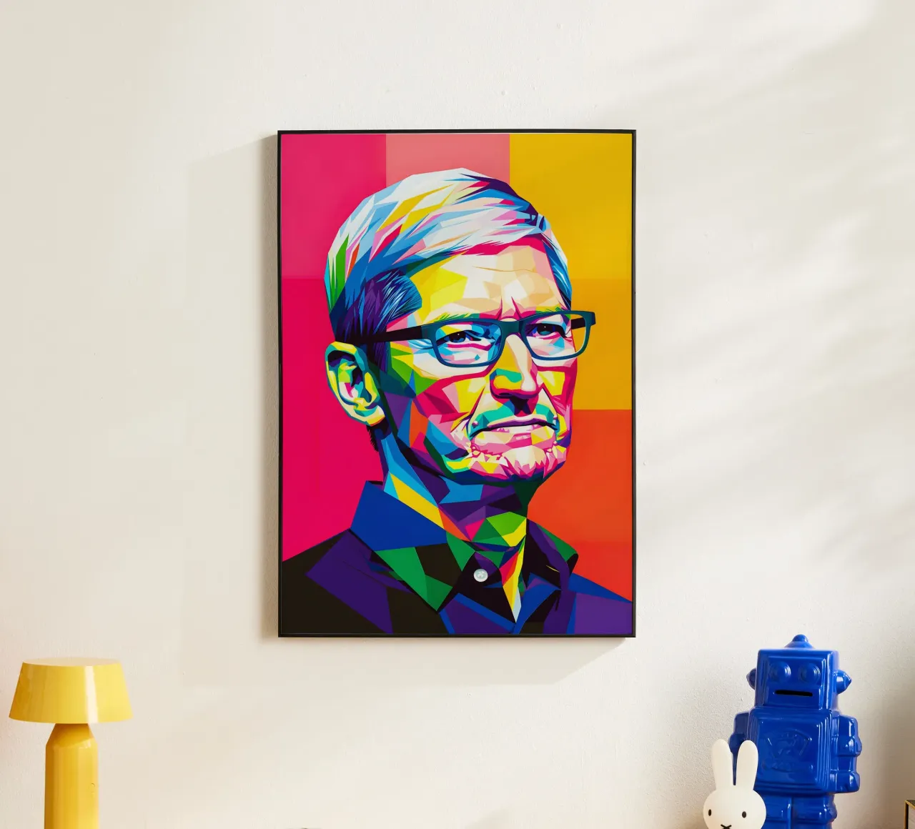 Tim Cook alluminio dibond da HopeStudio