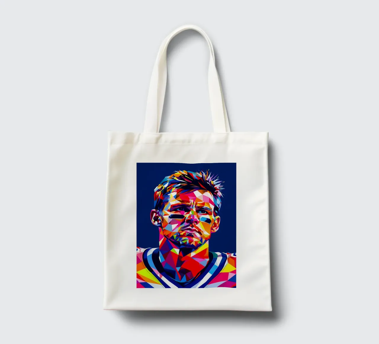 Tom Brady tote bag by HopeStudio