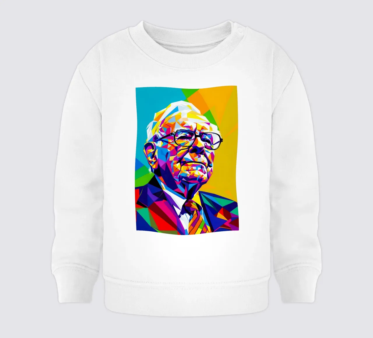 Warren Buffett felpa neonato da HopeStudio