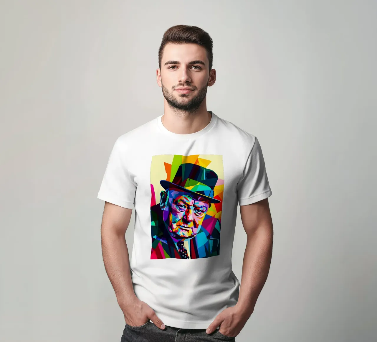 Winston Churchill t-shirt da HopeStudio