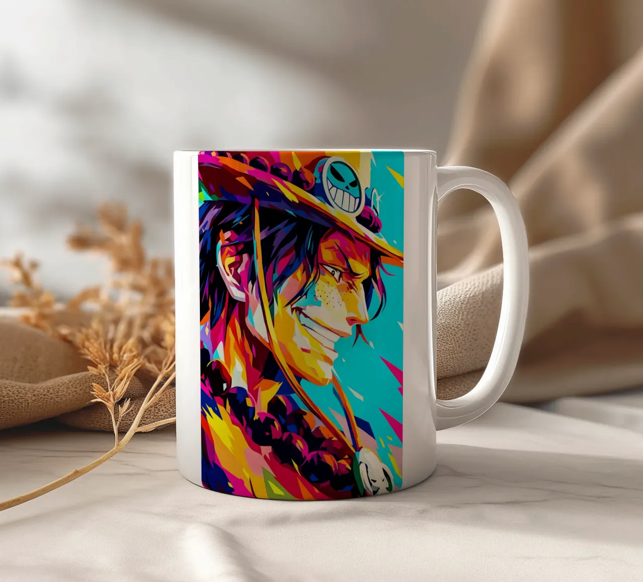 Wpap Ace One Piece tazza in ceramica da HopeStudio