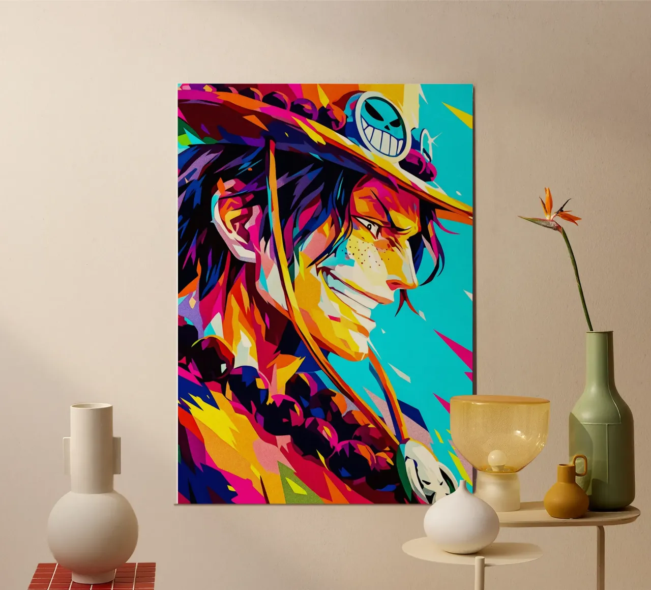 Wpap Ace One Piece alu-dibond by HopeStudio