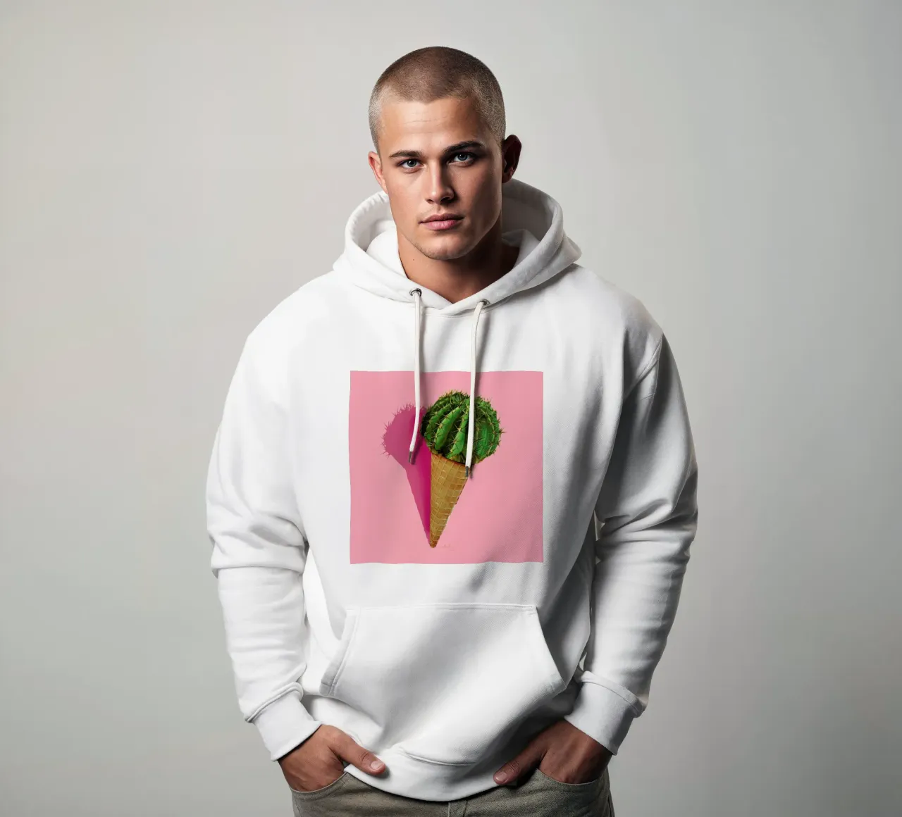 Caramba Cacti felpa con cappuccio da Nettsch