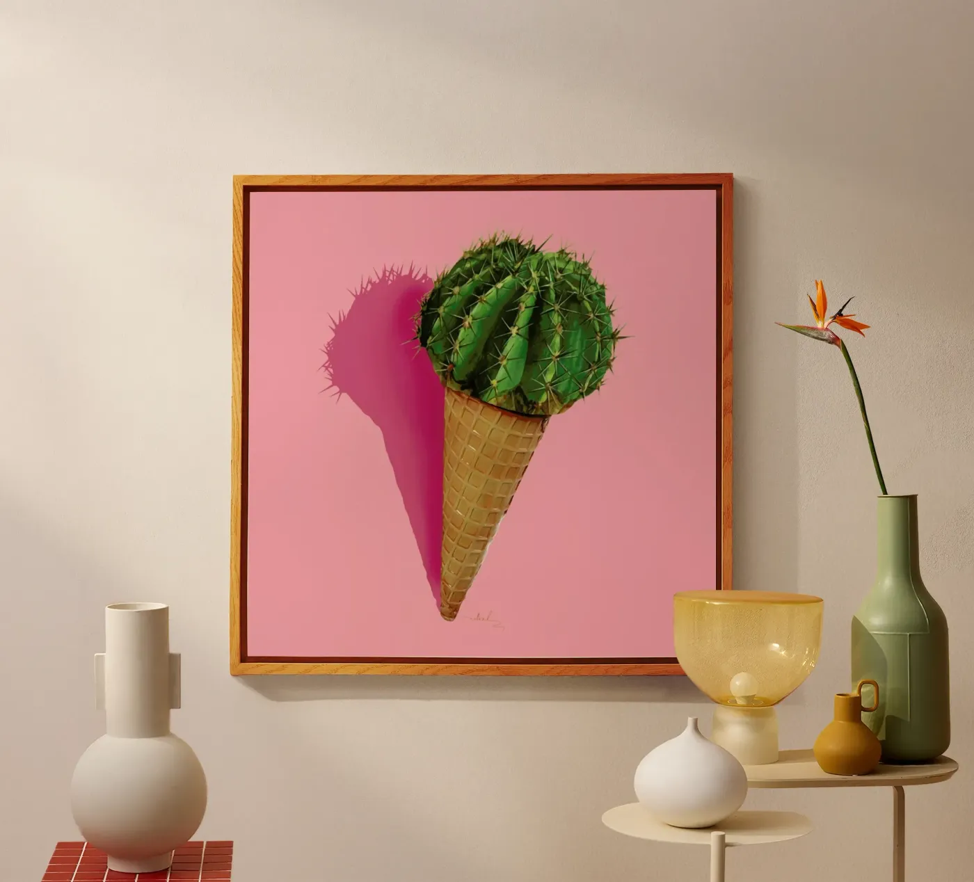 Caramba Cacti plexiglass da Nettsch