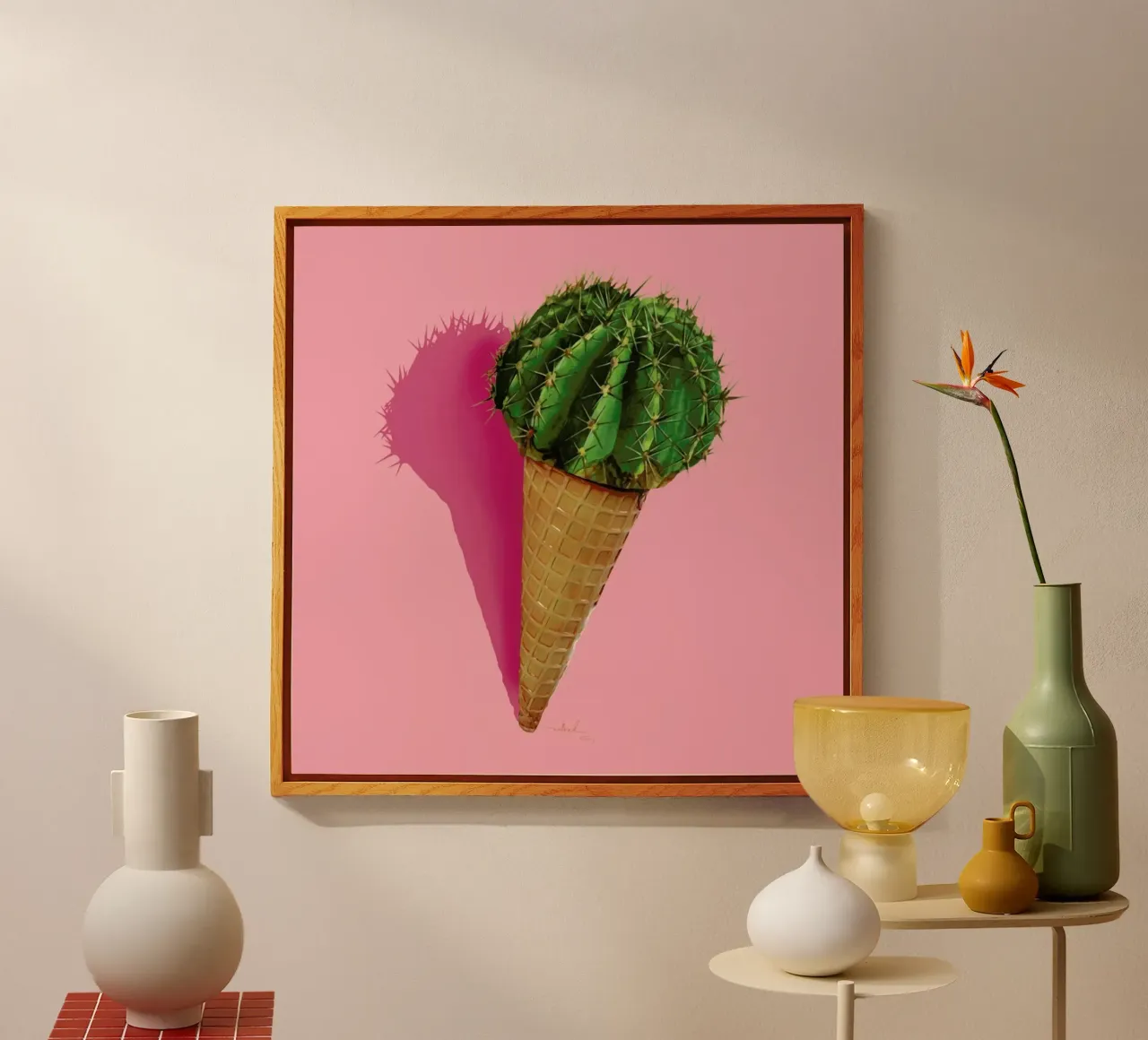 Caramba Cacti plexiglass da Nettsch