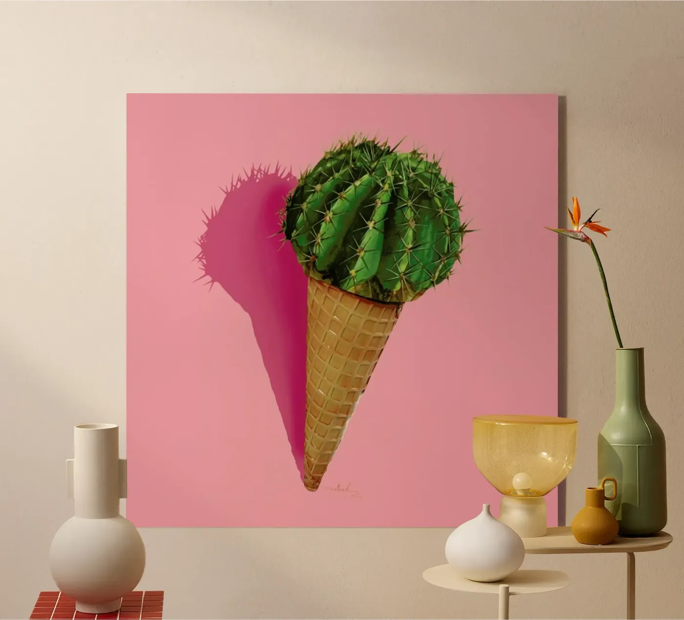Caramba Cacti plexiglas de Nettsch