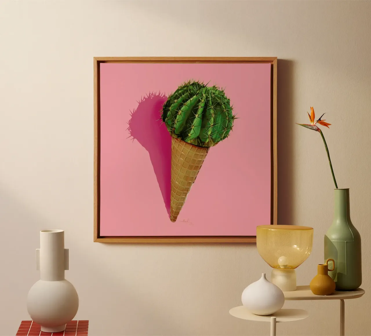 Caramba Cacti tela da Nettsch
