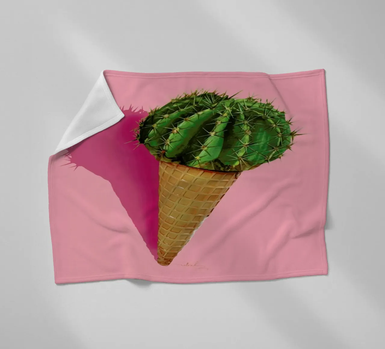 Caramba Cacti coperta in pile da Nettsch