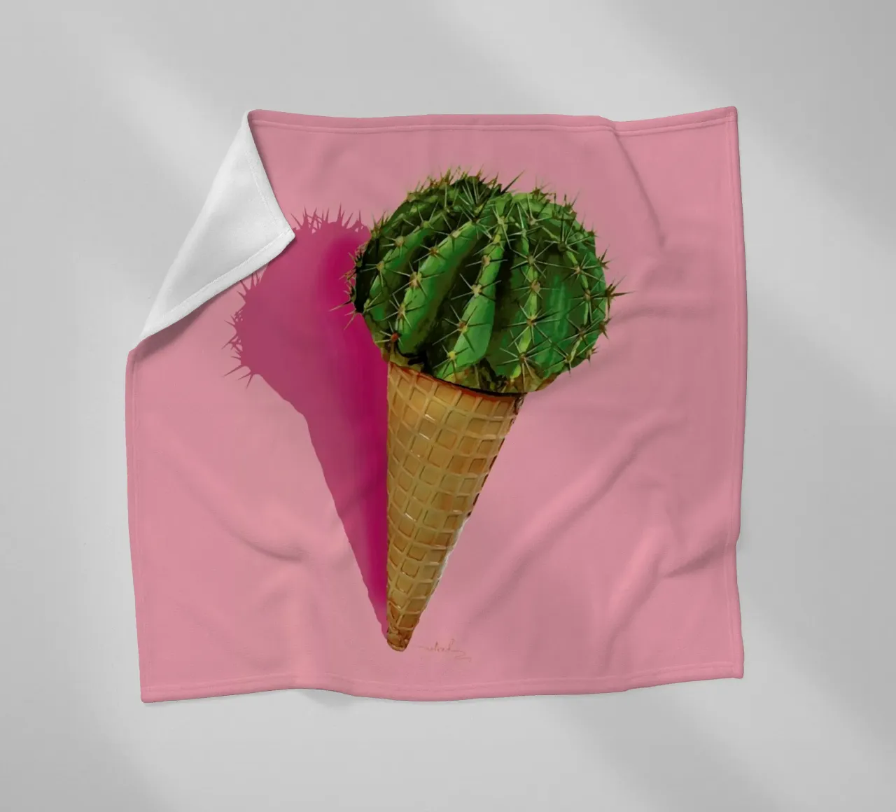 Caramba Cacti coperta in pile da Nettsch