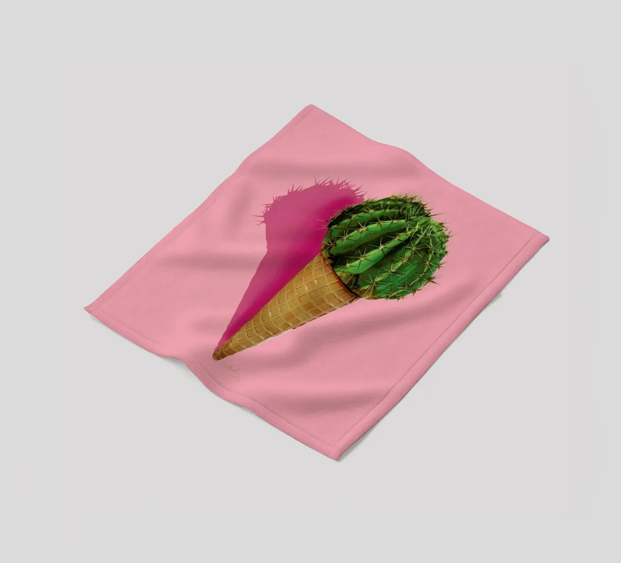 Caramba Cacti coperta in pile da Nettsch