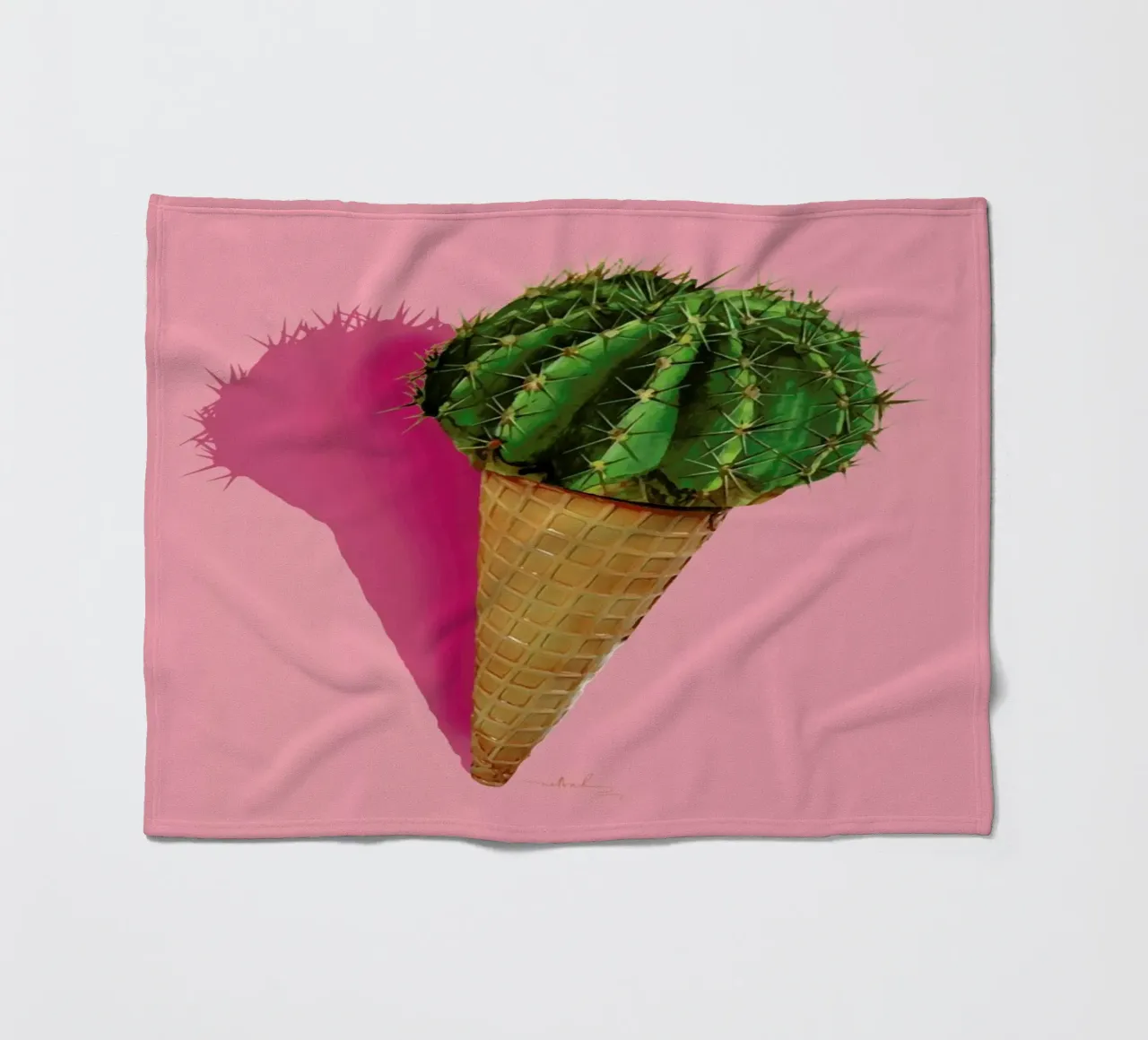 Caramba Cacti coperta in pile da Nettsch