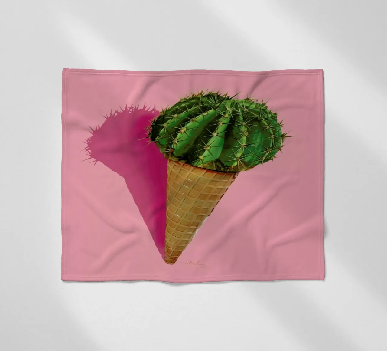 Caramba Cacti coperta in pile da Nettsch