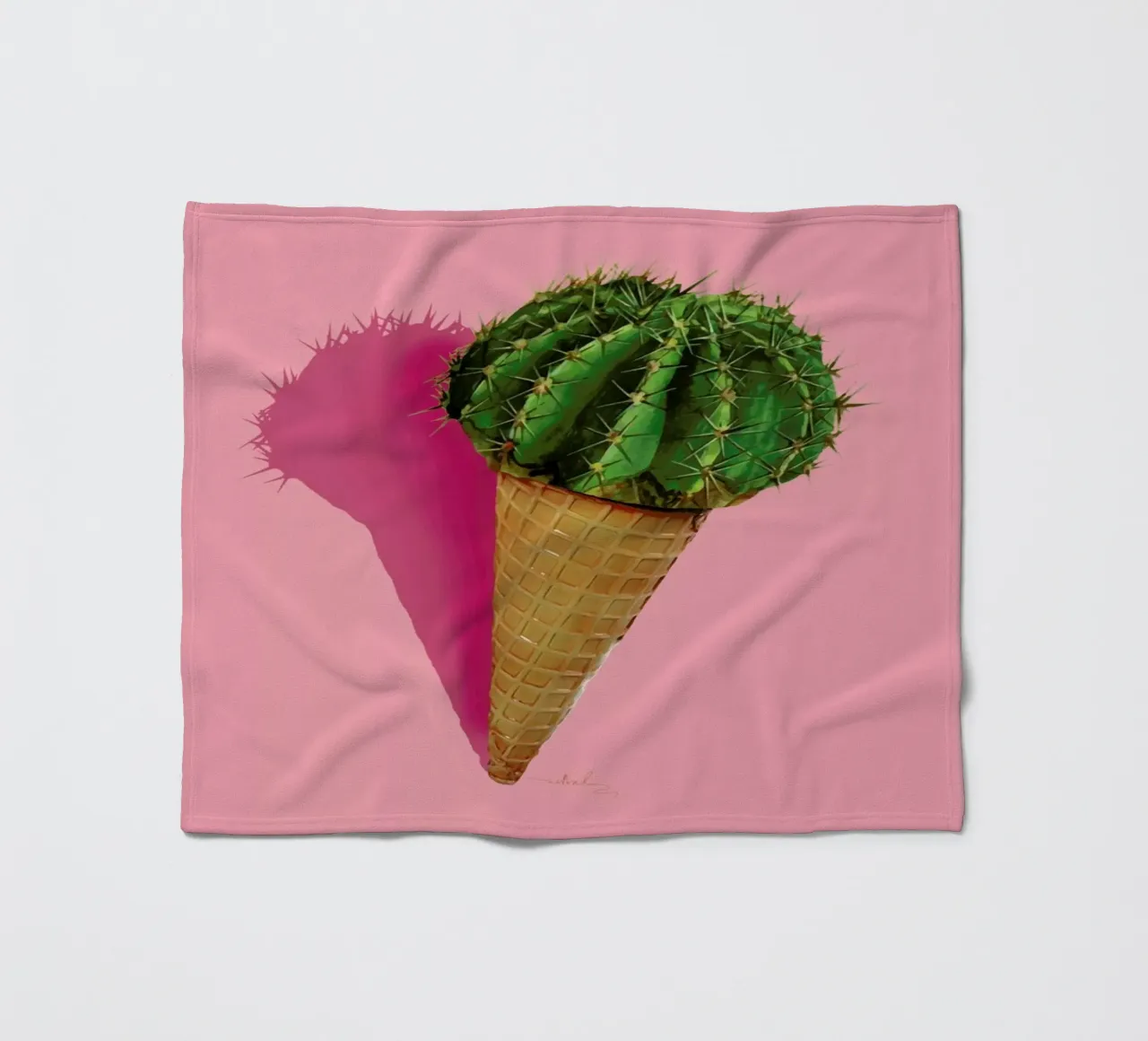 Caramba Cacti coperta in pile da Nettsch