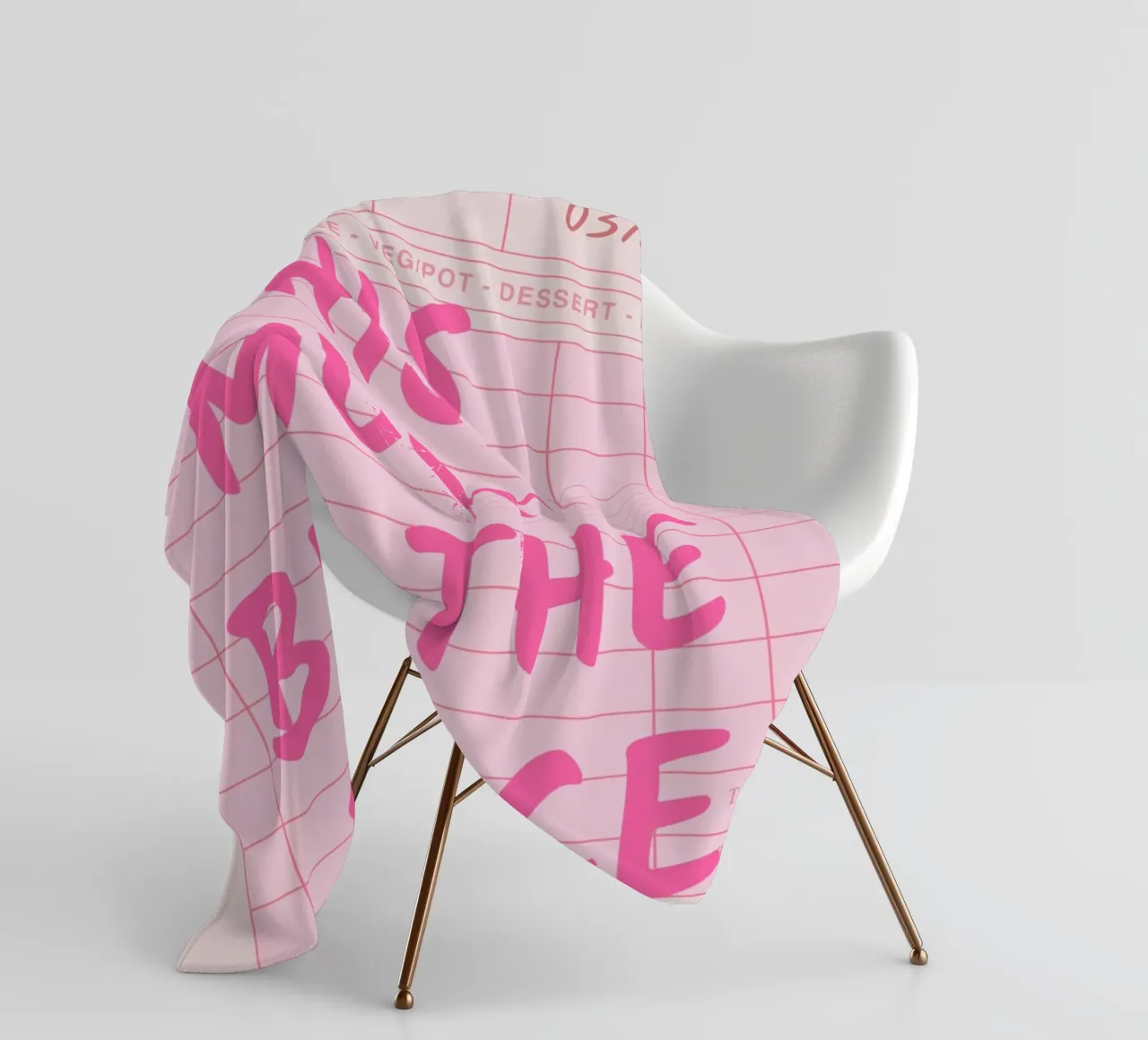 Dies muss der Ort sein, an dem Gäste den Druck überprüfen, Fleecedecke von pdigitalprints