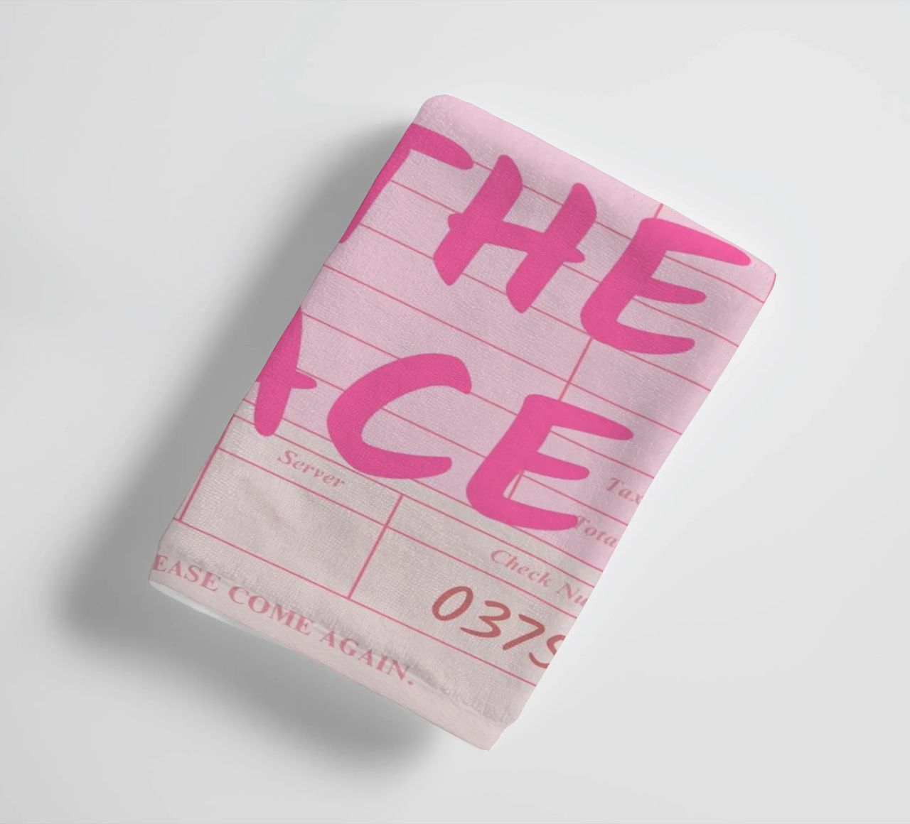 This Must Be The Place Guest Check Print, towel by pdigitalprints