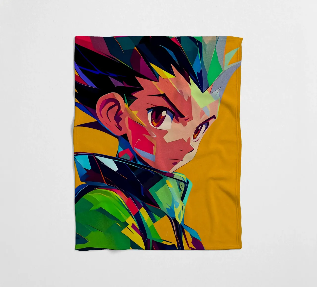 Gon Freecss Hunter × Hunter coperta in pile da HopeStudio