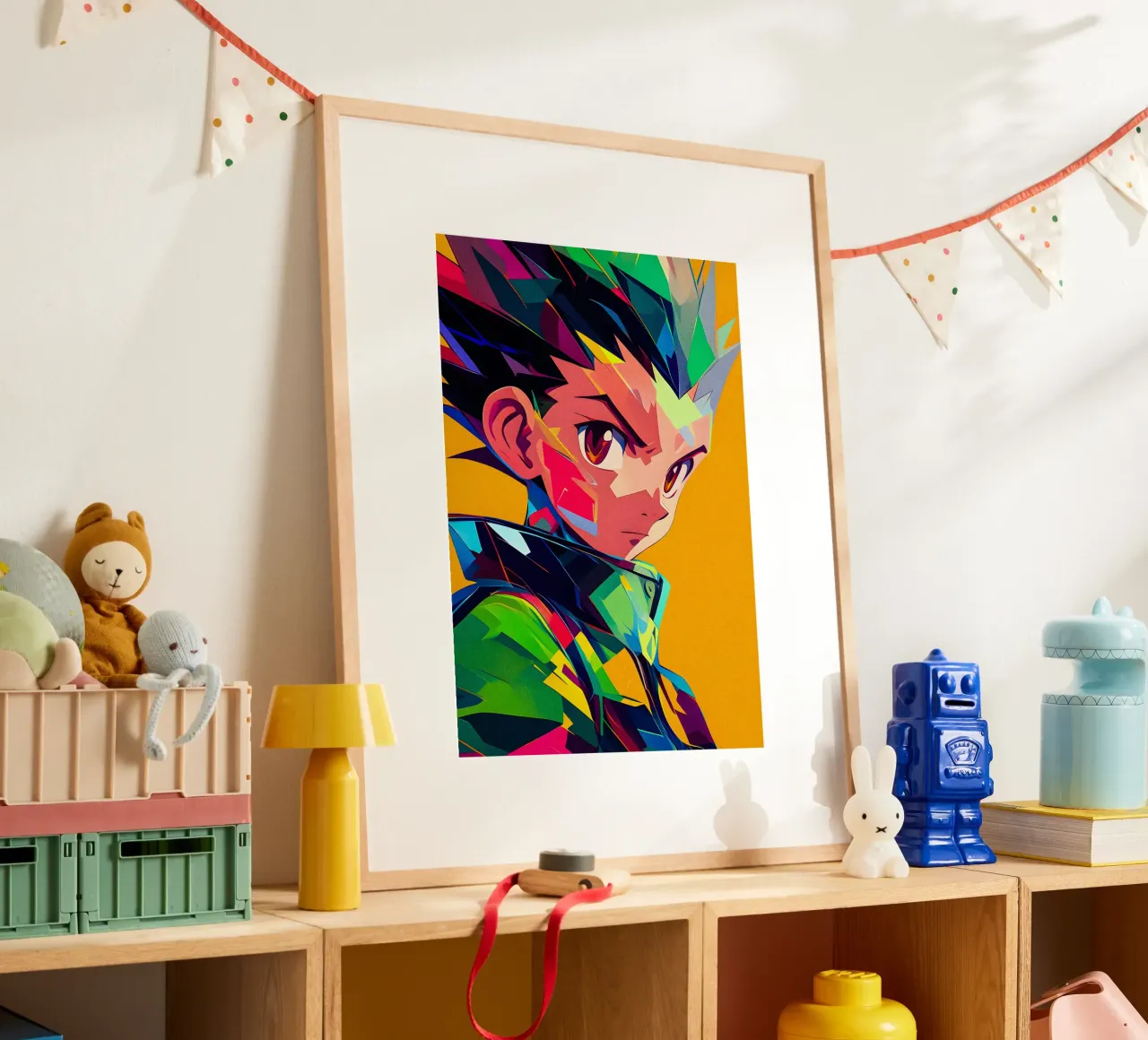Gon Freecss Hunter × Hunter carta hahnemühle da HopeStudio