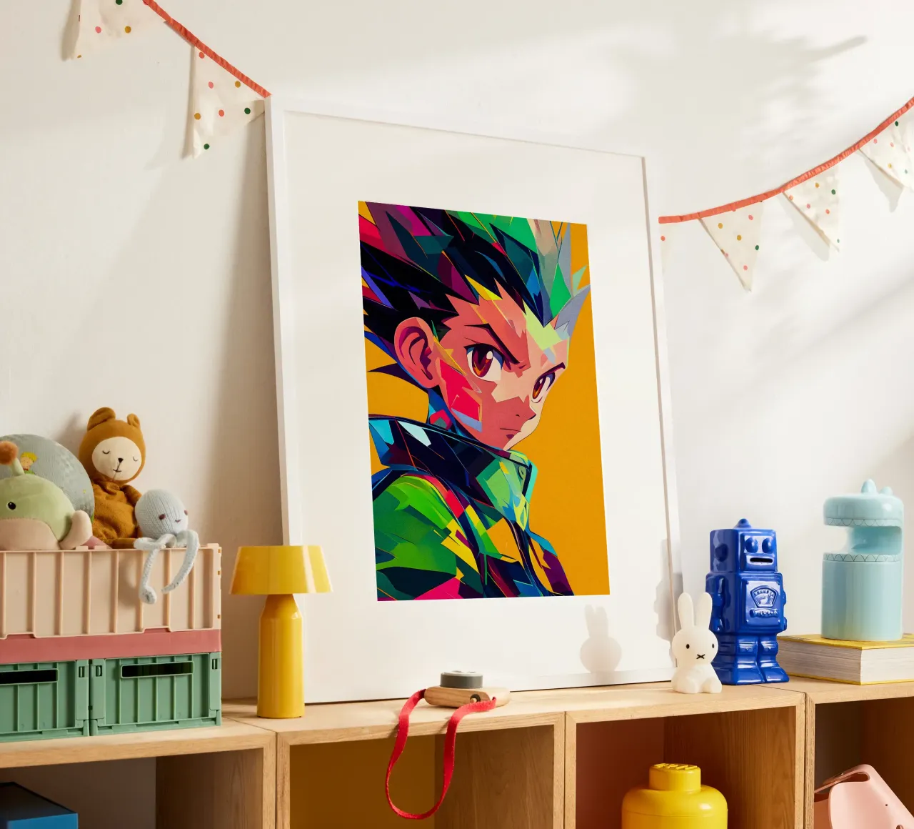 Gon Freecss Hunter × Hunter carta hahnemühle da HopeStudio