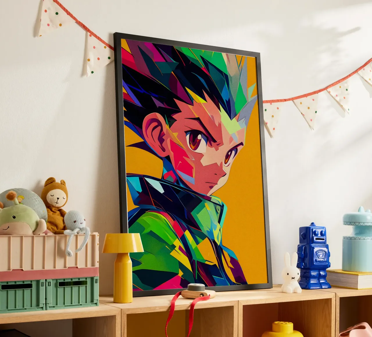 Gon Freecss Hunter × Hunter carta hahnemühle da HopeStudio
