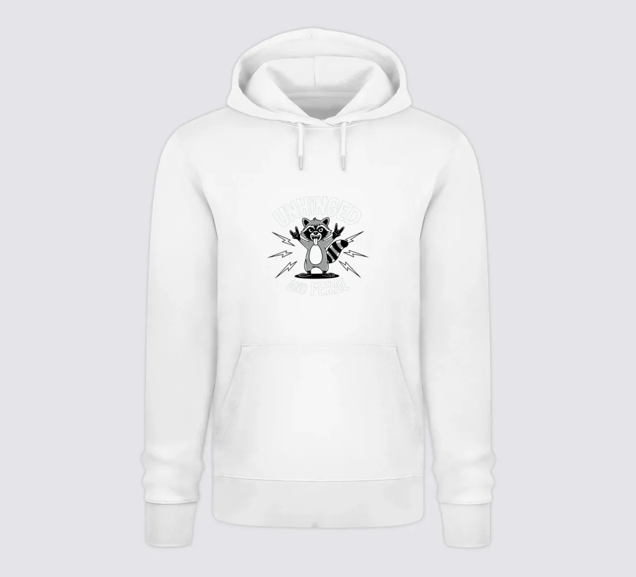 Unhinged and Feral felpa con cappuccio da edsonramosart