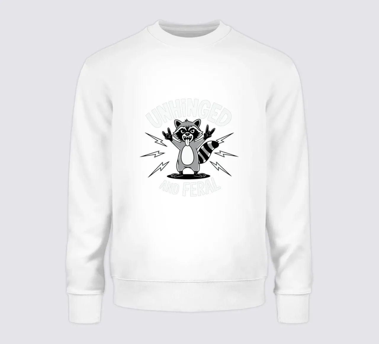 Unhinged and Feral Sweatshirt von edsonramosart