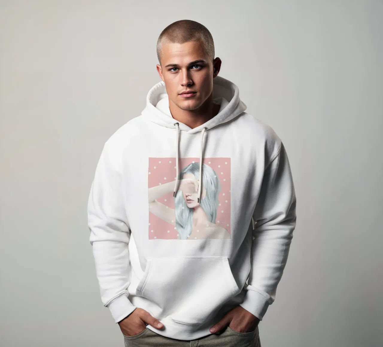 Let go felpa con cappuccio da Nettsch