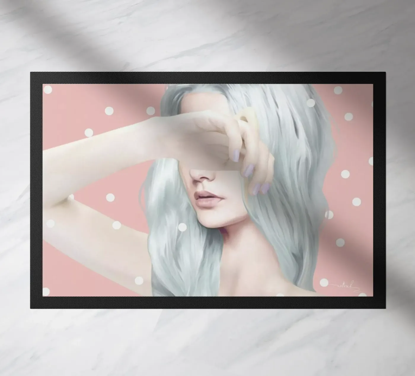 Let go deurmat van Nettsch