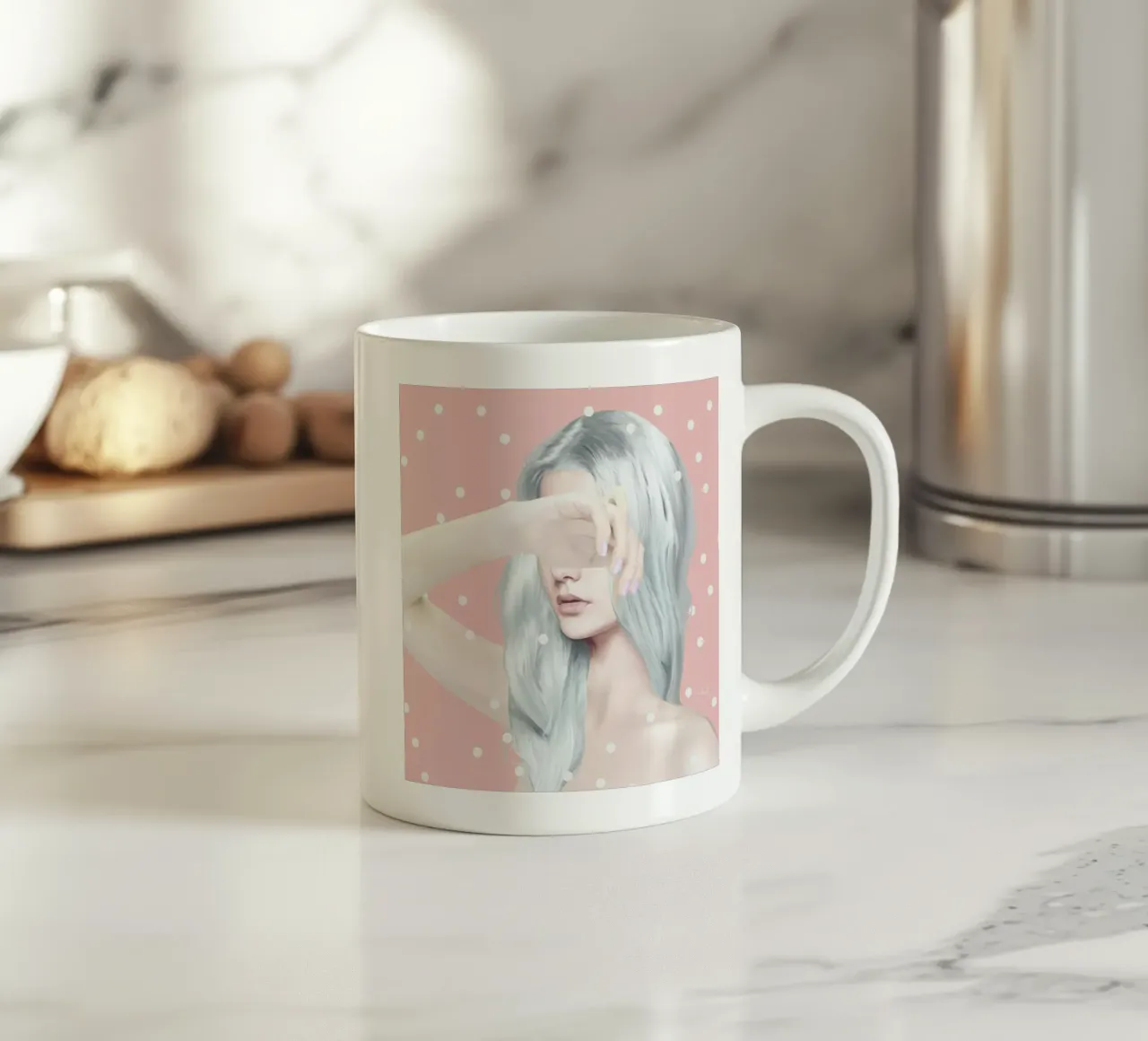 Let go tazza in ceramica da Nettsch