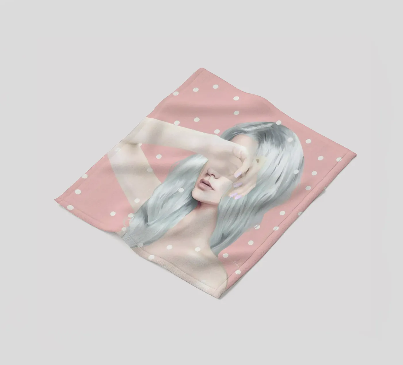 Let go fleecedeken van Nettsch