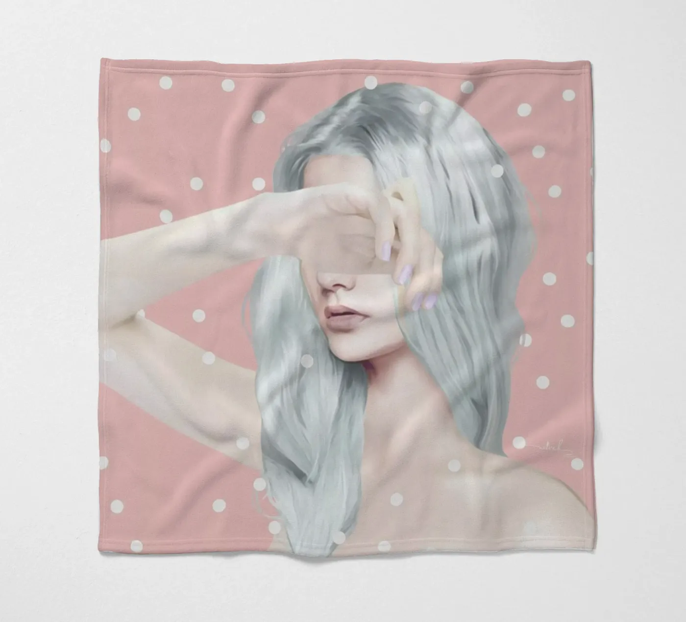 Let go fleecedeken van Nettsch