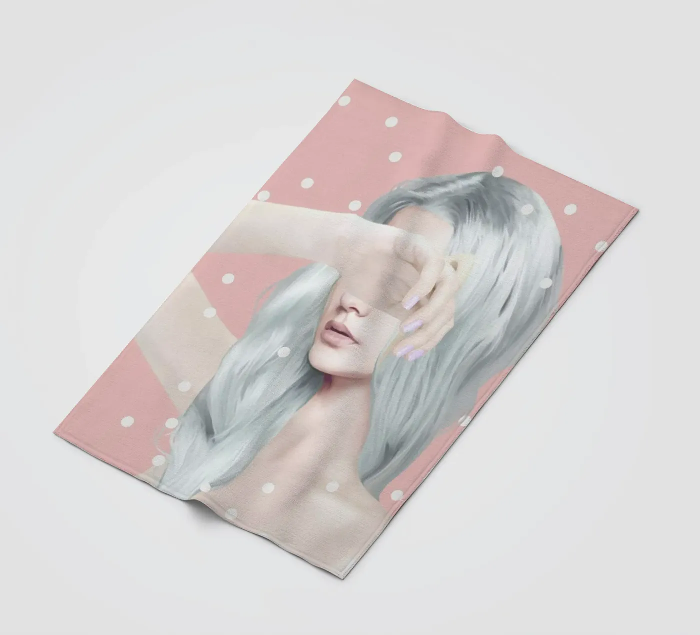 Let go fleecedeken van Nettsch