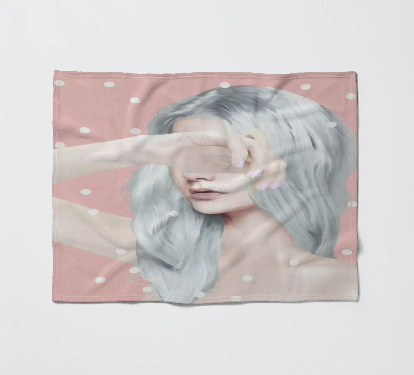 Let go fleecedeken van Nettsch