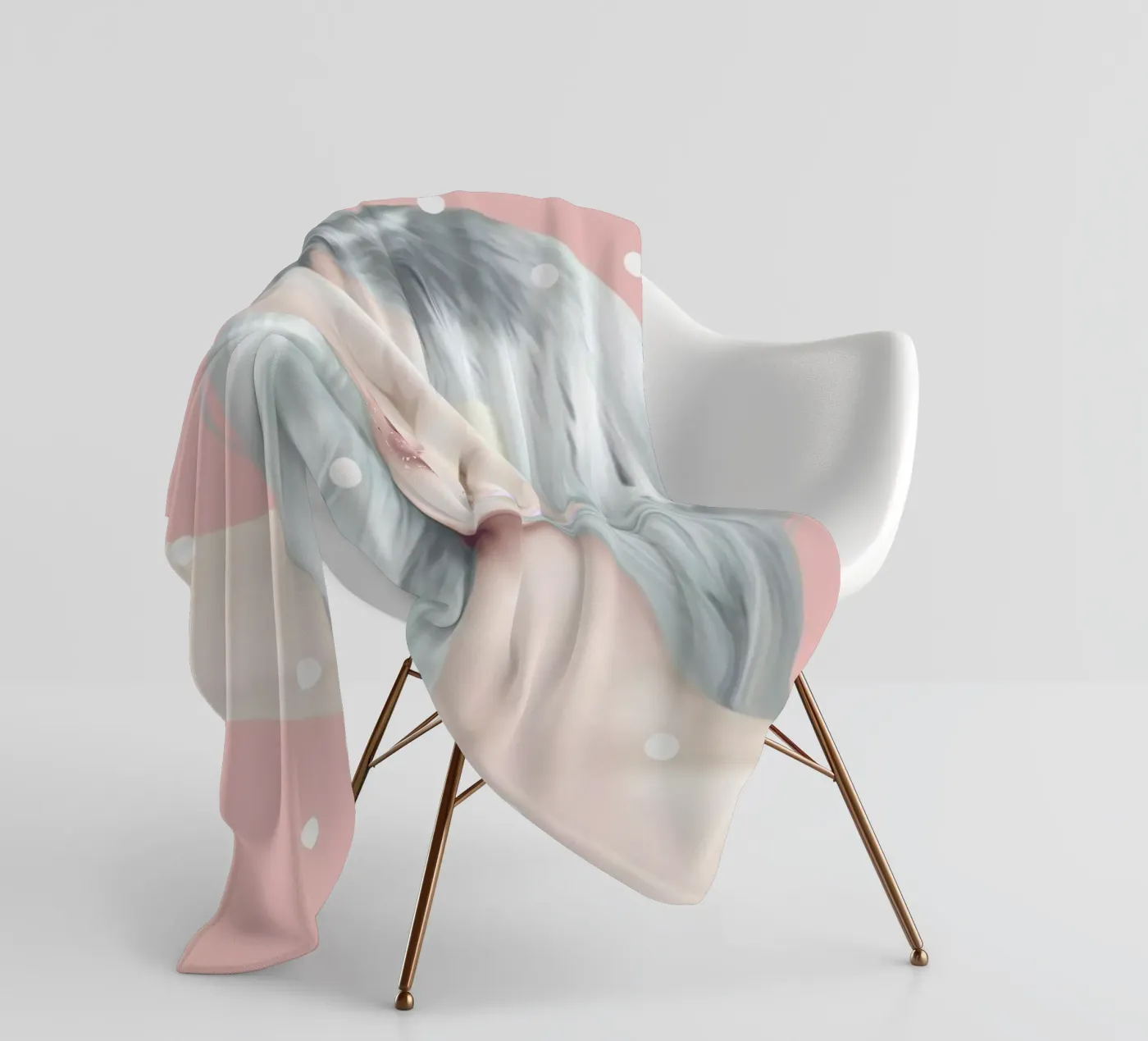 Let go fleecedeken van Nettsch