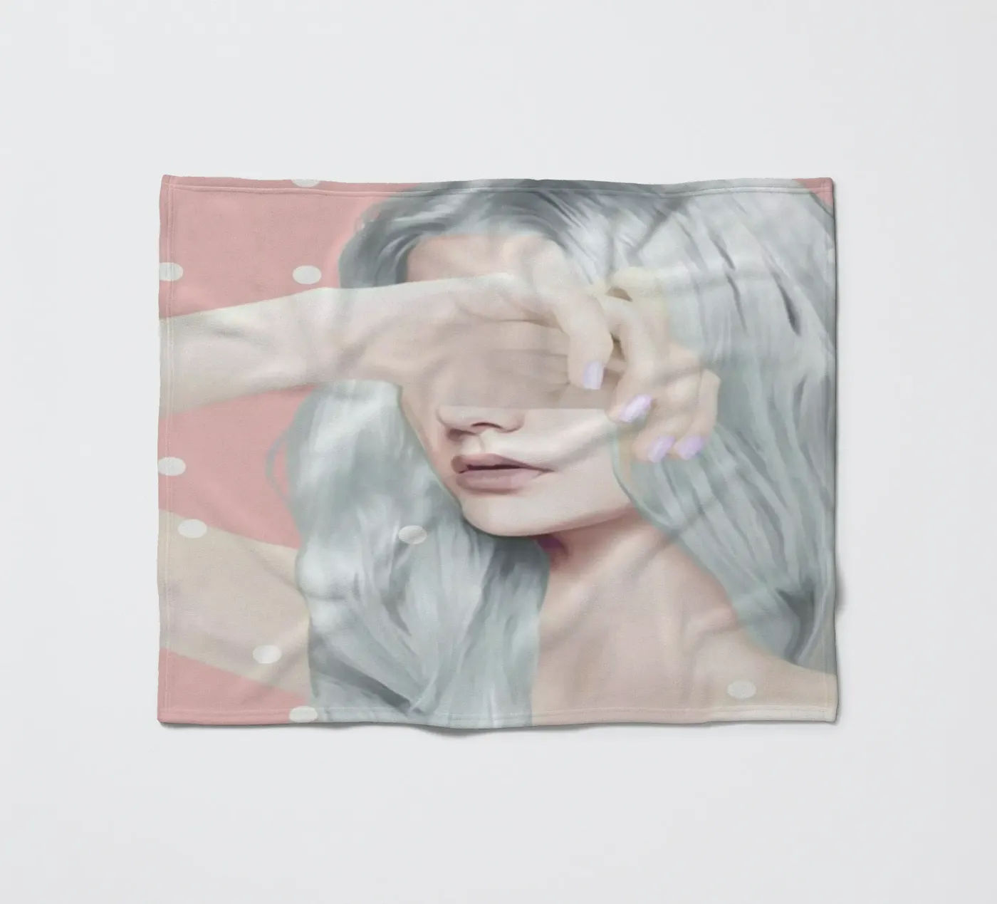 Let go fleecedeken van Nettsch