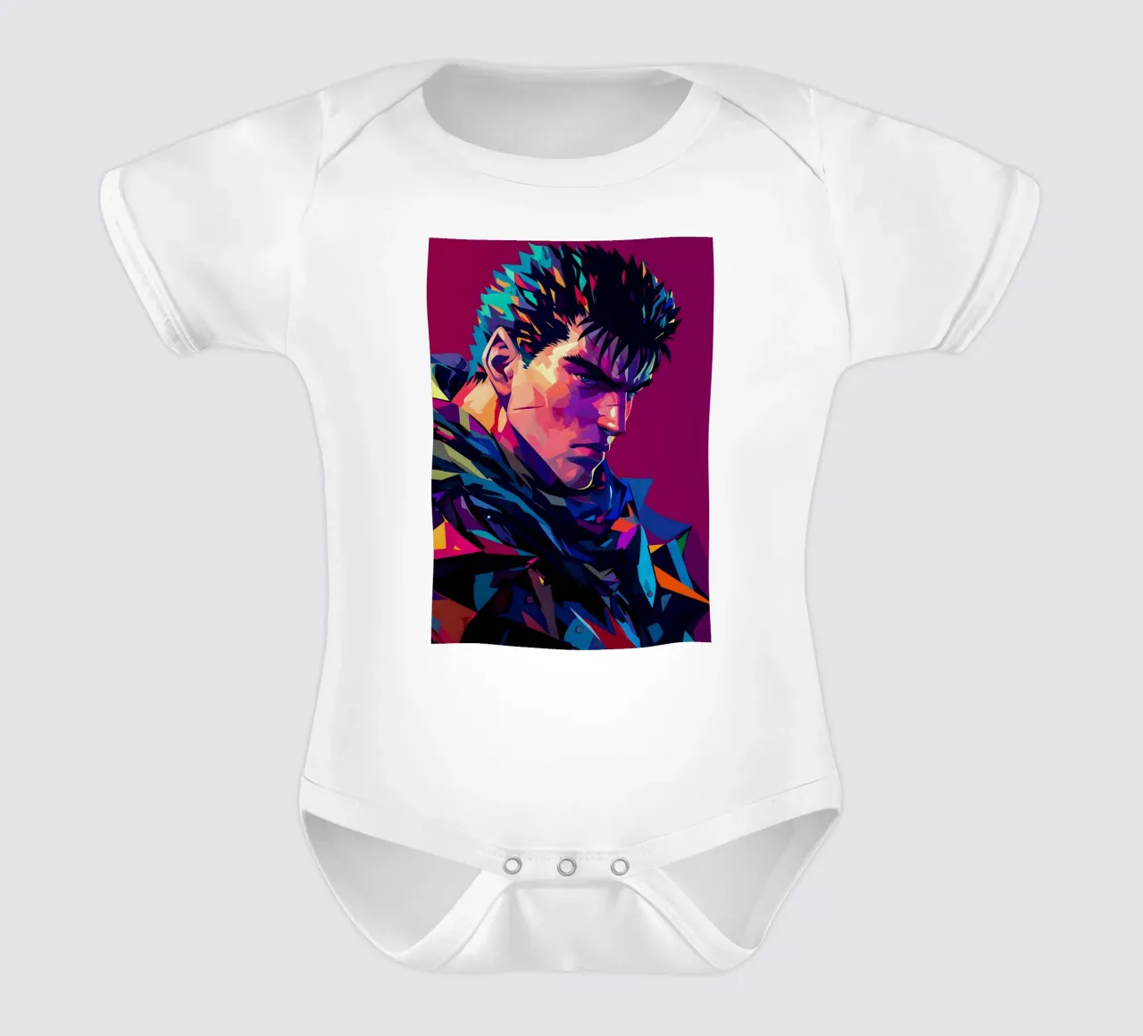 Guts From Berserk body neonato maniche corte da HopeStudio