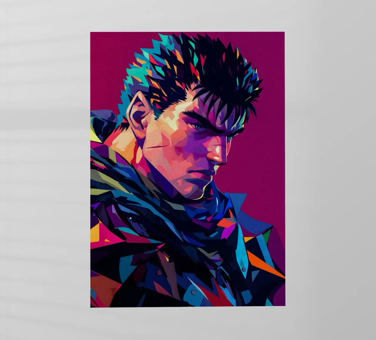 Guts From Berserk pellicola backlit da HopeStudio