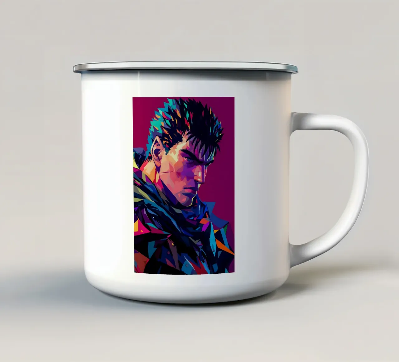 Guts From Berserk tazza in smalto da HopeStudio