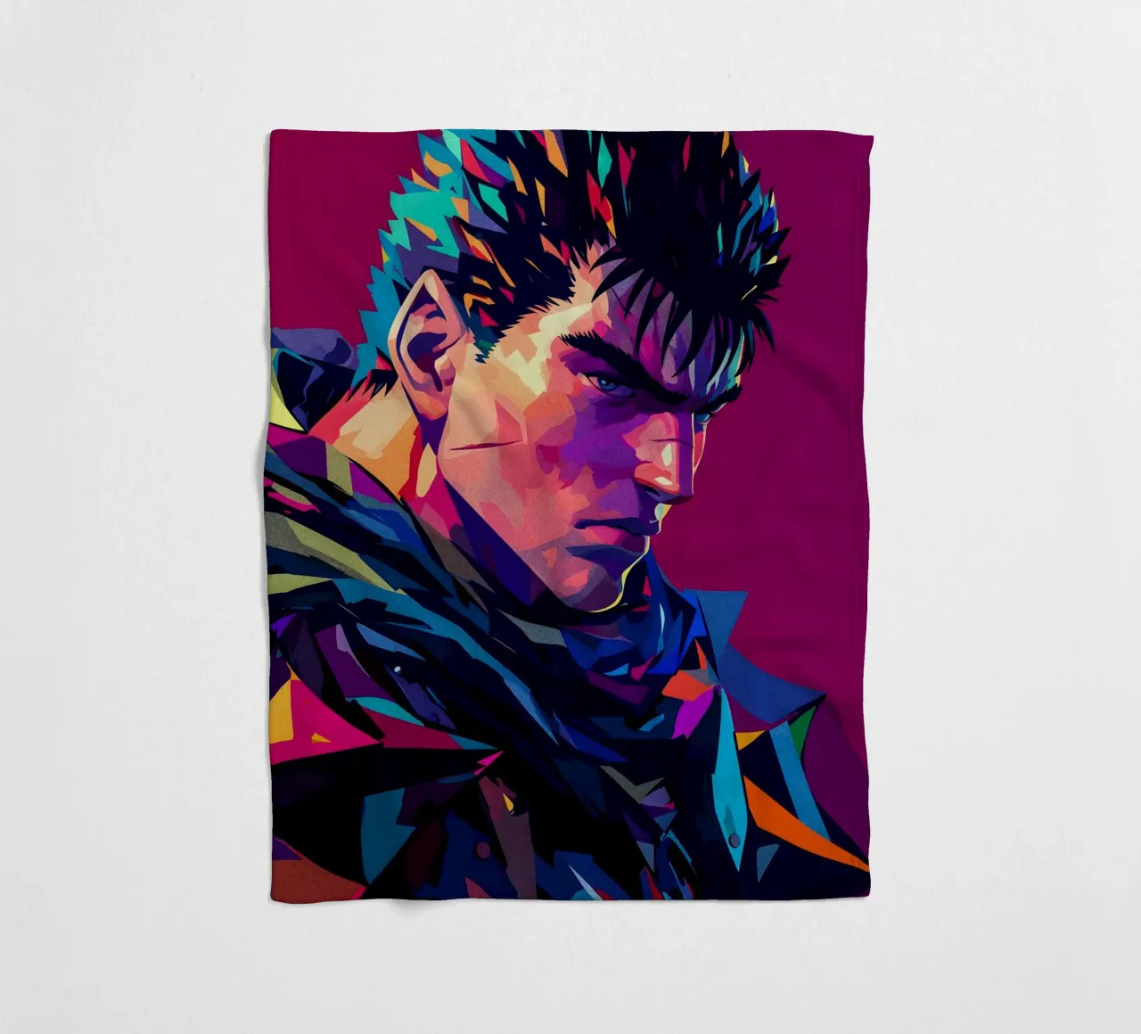 Guts From Berserk coperta in pile da HopeStudio