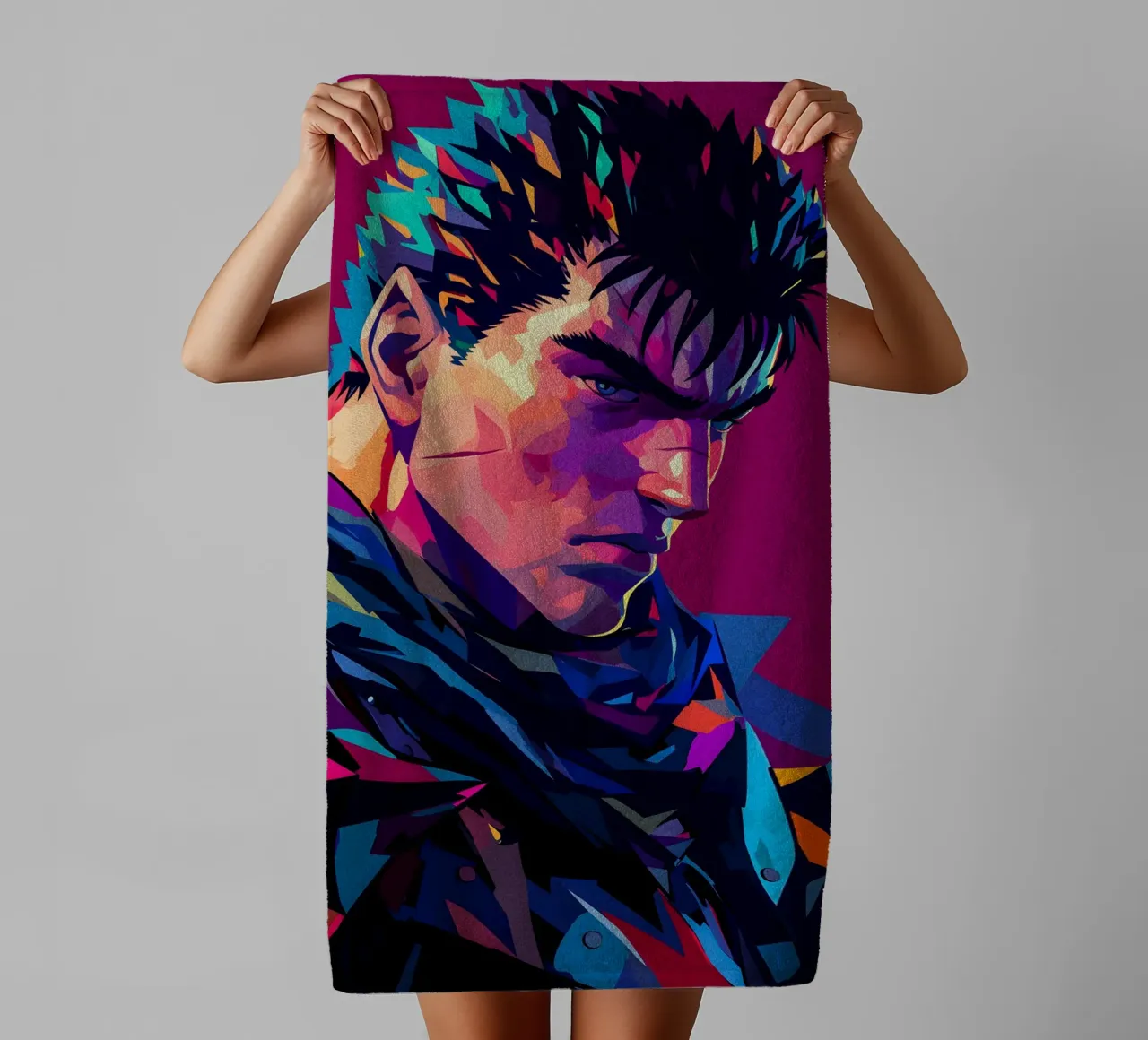 Guts From Berserk asciugamano da bagno da HopeStudio
