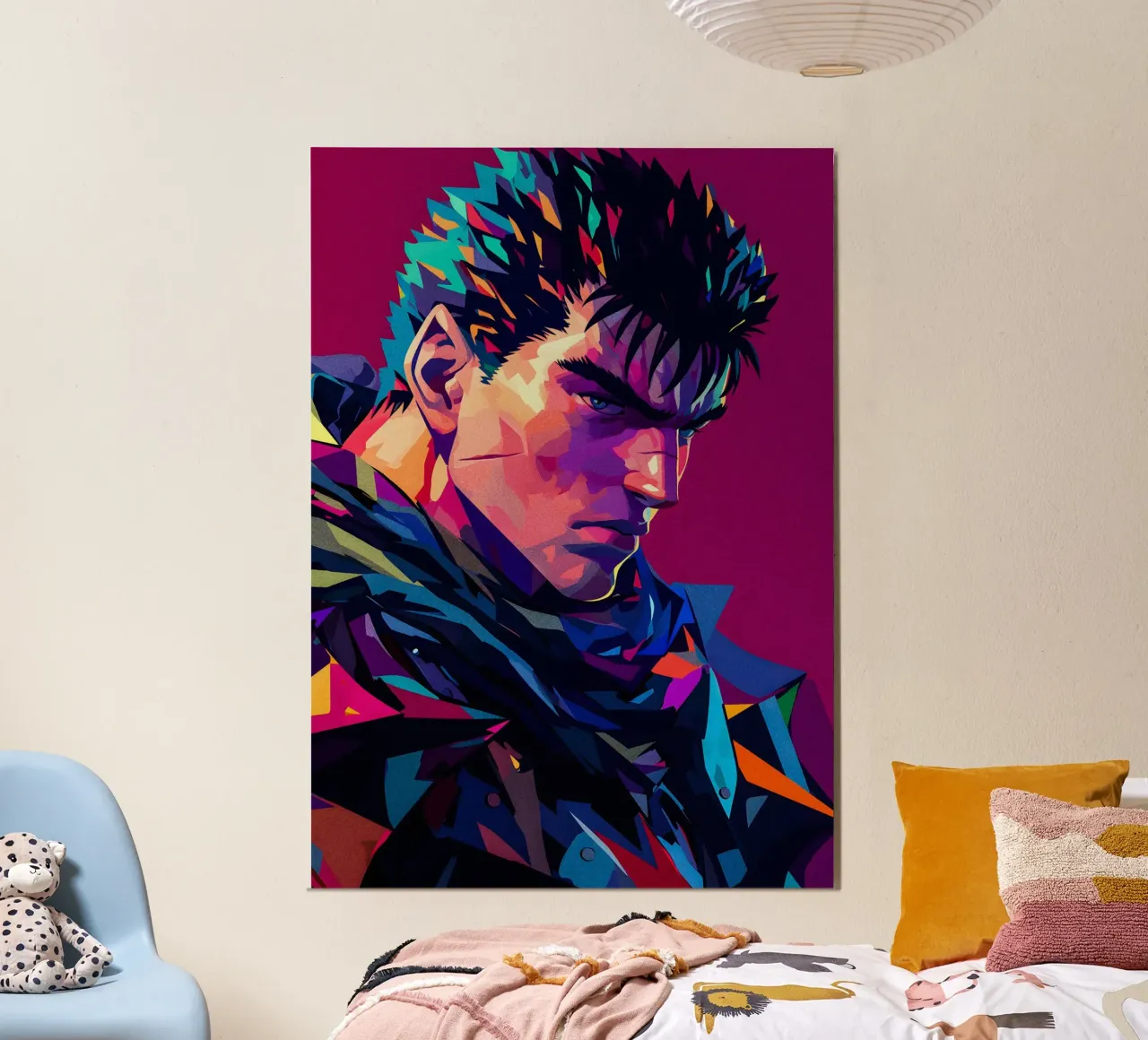 Guts From Berserk alluminio dibond da HopeStudio