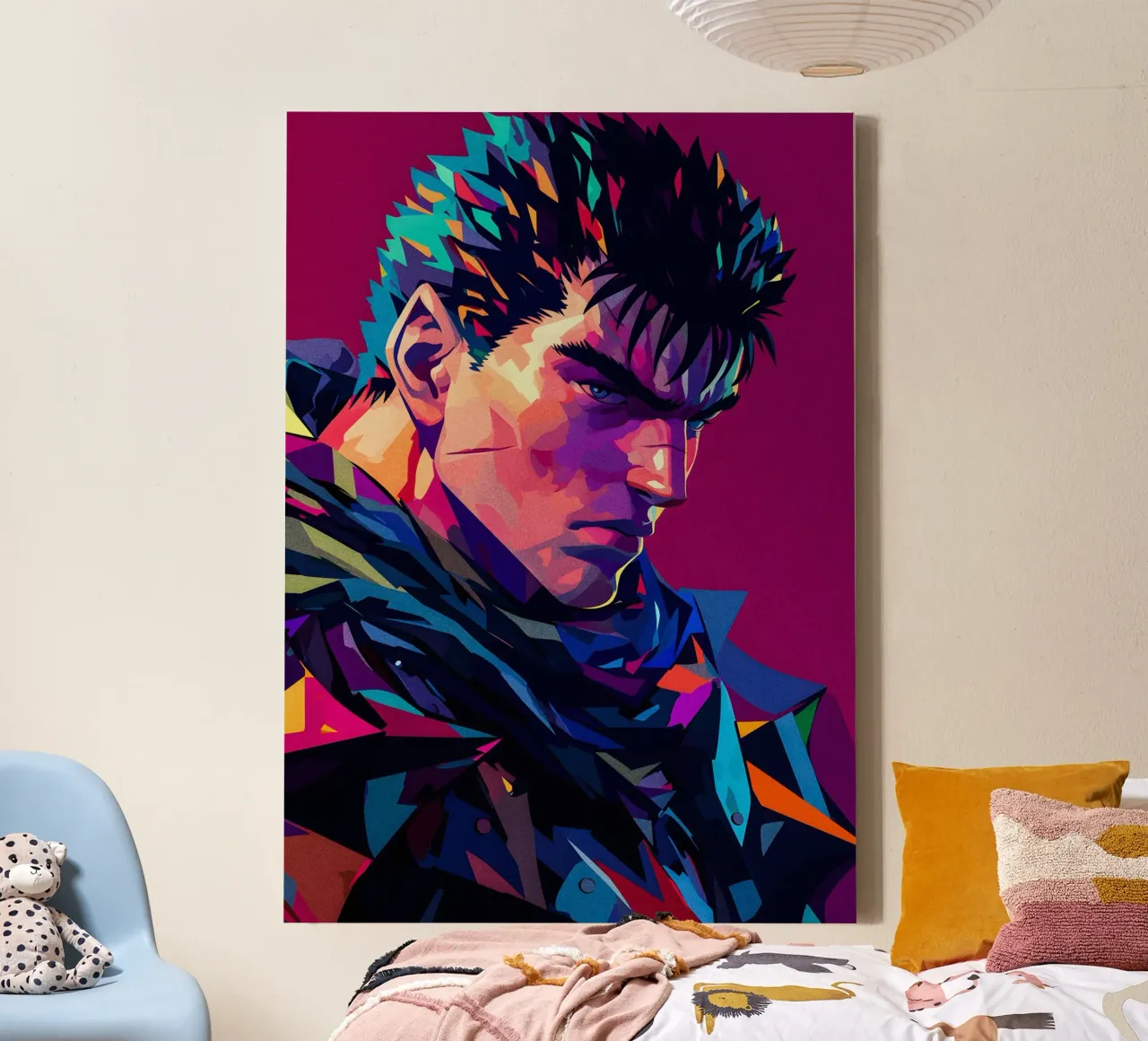 Guts From Berserk tela con Cornice a cassetta da HopeStudio