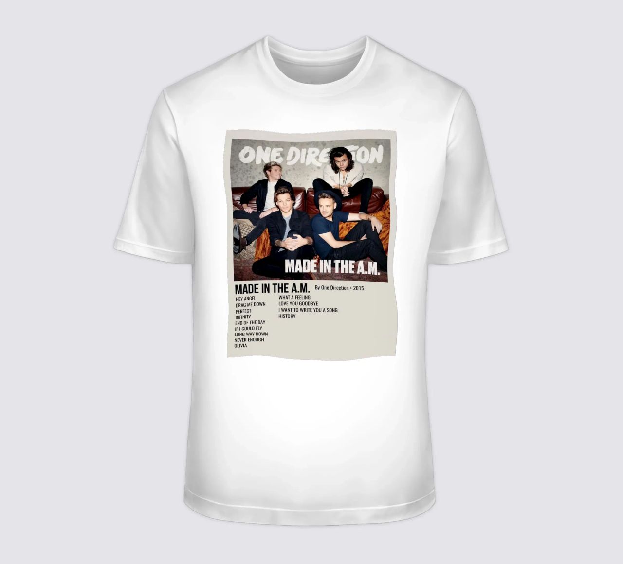 MADE IN THE A.M. By One Direction - 2015 t-shirt da SoundStudio