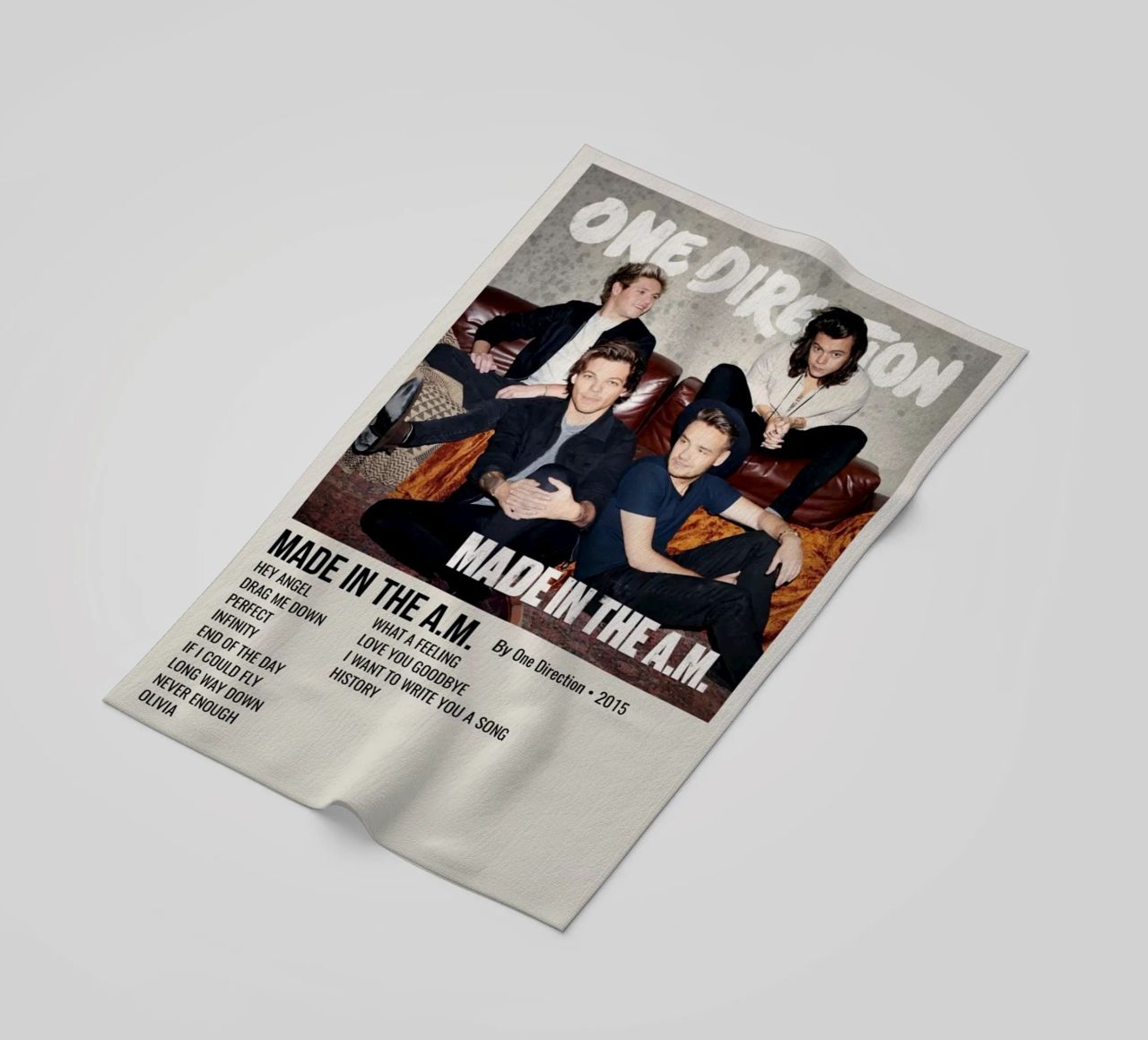 MADE IN THE A.M. By One Direction - 2015 telo mare da SoundStudio