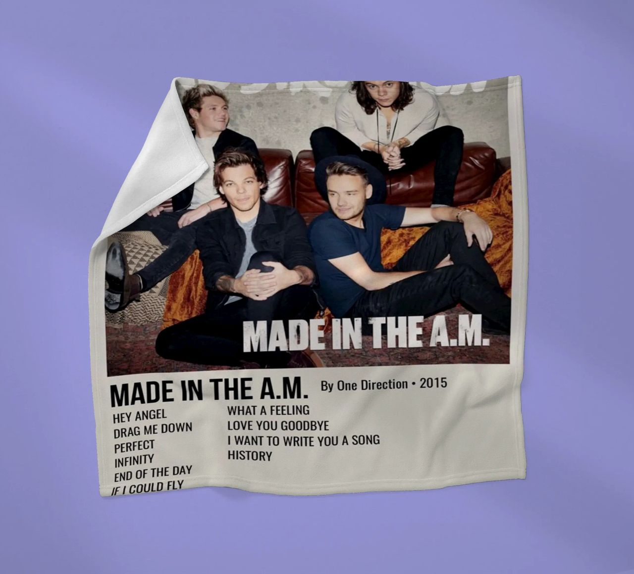 MADE IN THE A.M. By One Direction - 2015 coperta in pile da SoundStudio