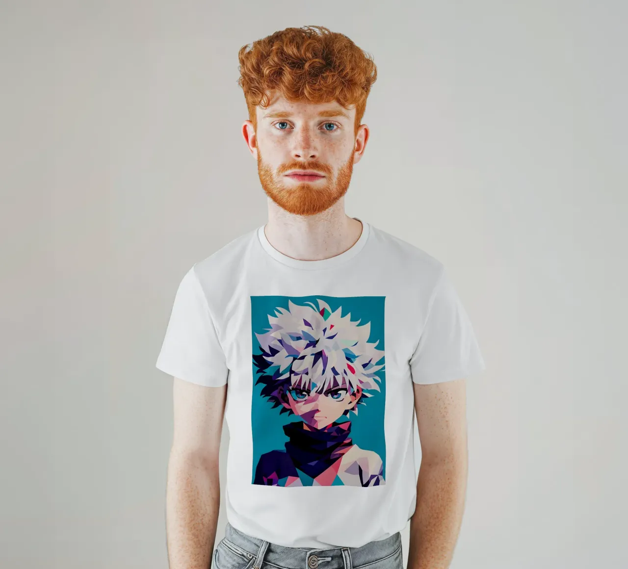Killua Zoldyck Hunter × Hunter t-shirt da HopeStudio
