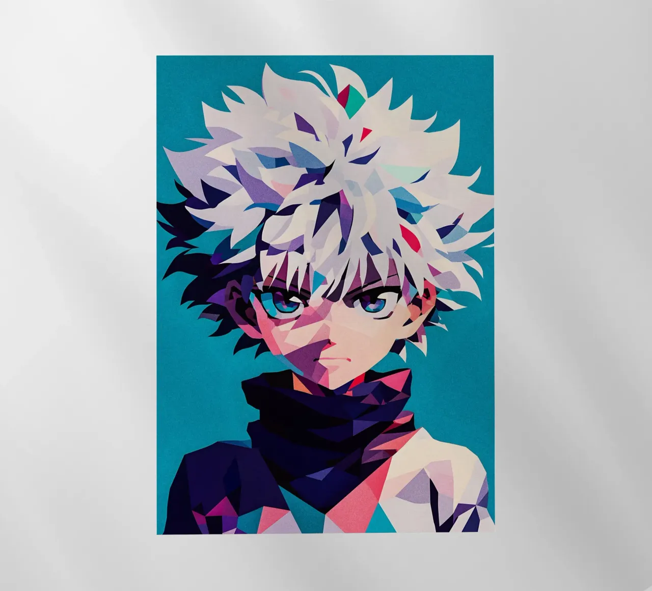 Killua Zoldyck Hunter × Hunter pellicola backlit da HopeStudio
