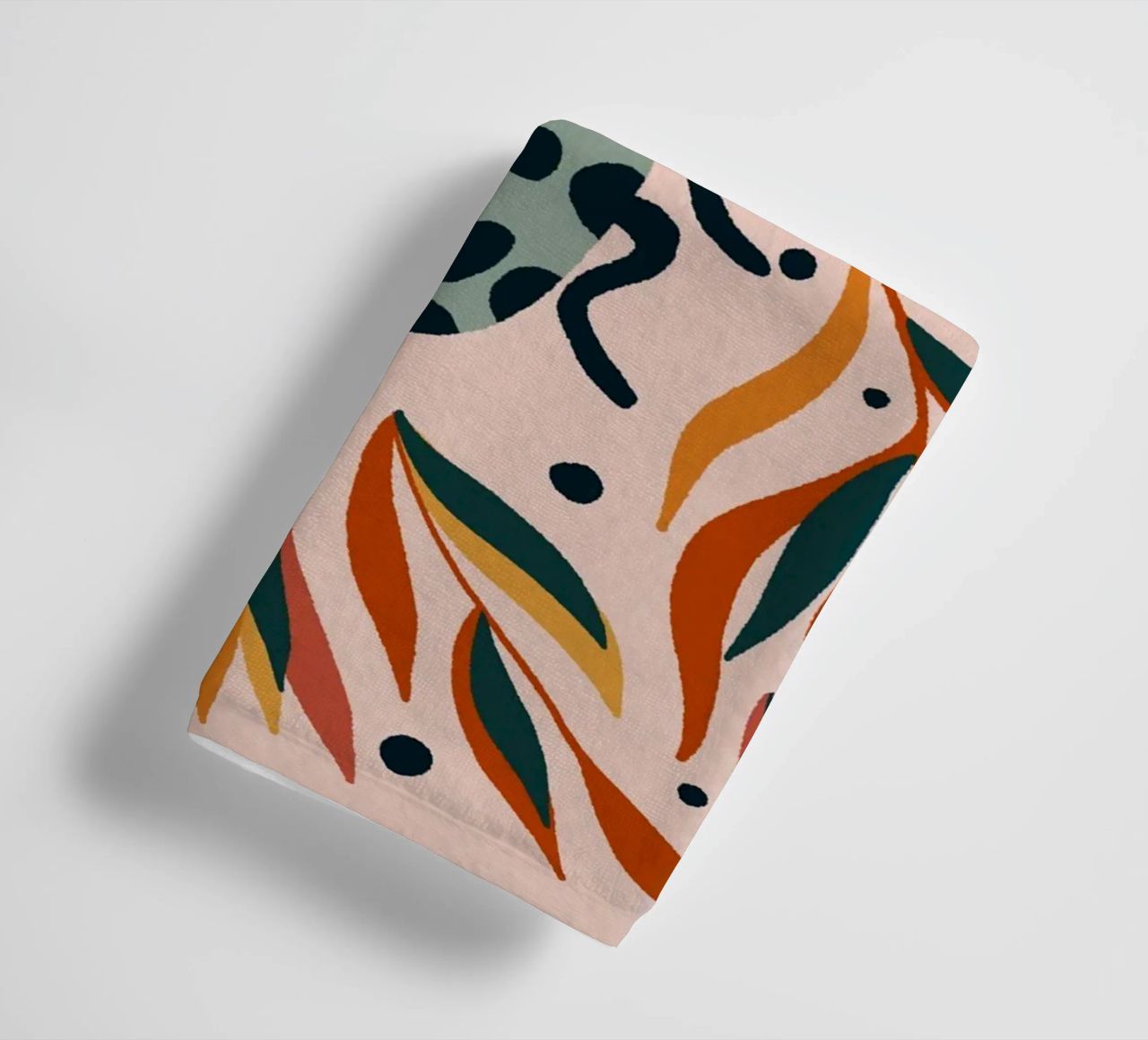 Bug and leaves towel by Wackapacka