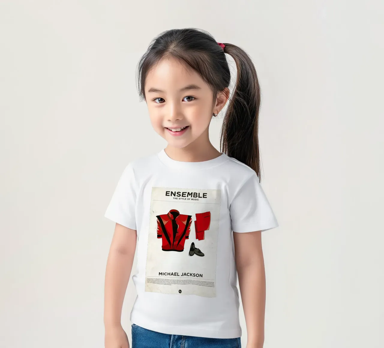 Ensemble Michael Jackson t-shirt bambini da Moxy Creative House