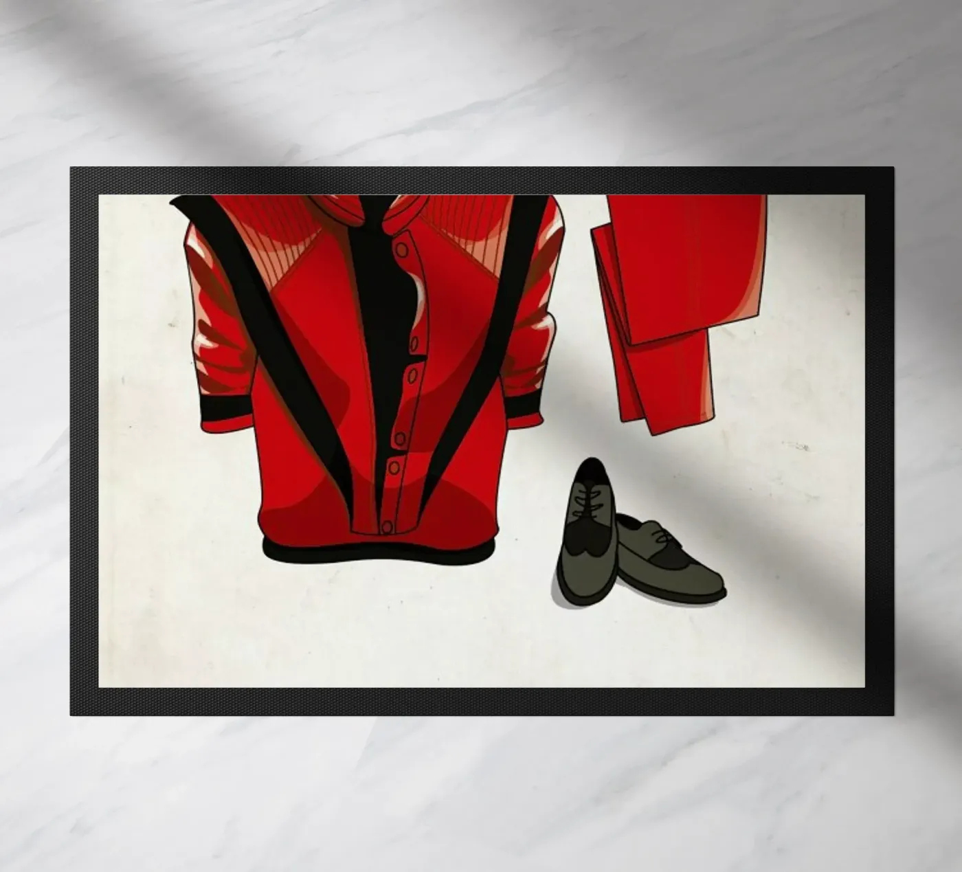 Ensemble Michael Jackson paillasson de Moxy Creative House