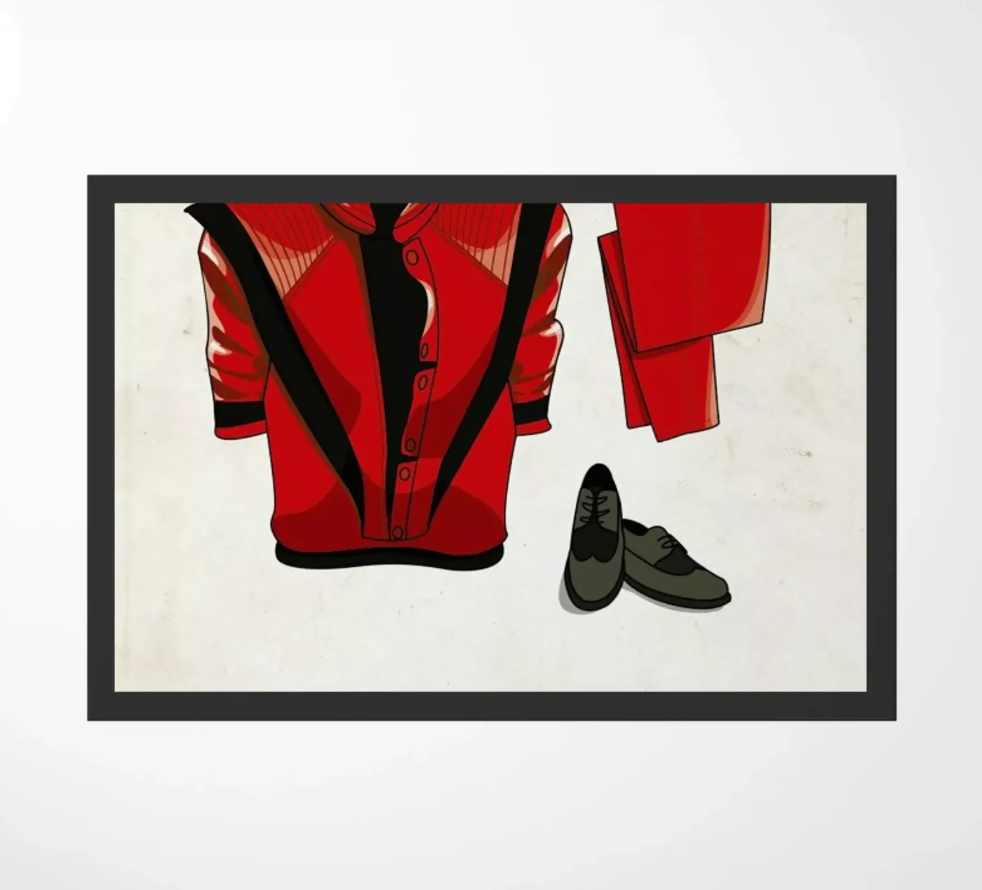 Ensemble Michael Jackson paillasson de Moxy Creative House